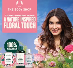 The Body Shop partners with Diana Penty to celebrate British Rose Range in a new digital film