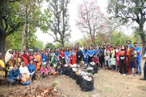 Cleanliness drive on the occasion of World Forest Day