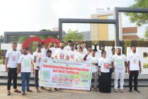 ନିଶାଦ୍ରବ୍ୟ ନିଷେଧ ଦିବସରେ ସଚେତନତା କାର୍ଯ୍ୟକ୍ରମ