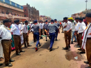 ରଥଯାତ୍ରାରେ ସେବା ଯୋଗାଇଲେ ସ୍କାଉଟସ୍ ଏବଂ ଗାଇଡସ୍‌