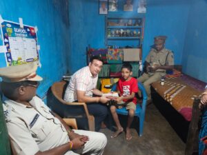 ହାର୍ଦିକଙ୍କ ପାଠପଢ଼ା ଦାୟିତ୍ୱ ନେଇ ମାନବିକତା ଦେଖେଇଛନ୍ତି ନୟାଗଡ ଏସପି ରାହୁଲ ଜୈନ