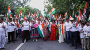 ଅନୁଷ୍ଠାନମାନଙ୍କ ଦ୍ୱାରା ଆୟୋଜିତ ତିରଙ୍ଗା ଯାତ୍ରାରେ ବିପୁଳ ଜନ ସମାଗମ