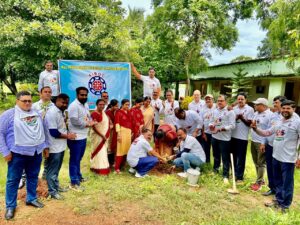 AIBOC ଓଡିଶା ଶାଖା ଦ୍ଵାରା ବୃକ୍ଷ୍ୟରୋପଣ