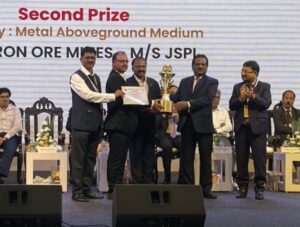 ଜେଏସପିର କାସିଆ ଓ ଟେନ୍ସା ଖଣିକୁ ମିଳିଲା ସମ୍ମାନଜନକ ଖଣି ନିରାପତ୍ତା ପୁରସ୍କାର ୨୦୨୪