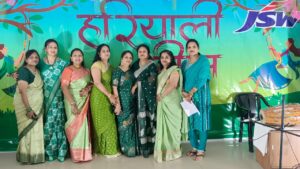 ଜେ ଏସ୍ ଡ ବ୍ଲୁ ଉତ୍କଳ ଷ୍ଟିଲ୍ ପକ୍ଷରୁ ହରିୟାଲୀ ତୀଜ୍ ପର୍ବ ପାଳିତ