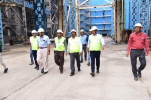 ଏନଟିପିସି ଡାରଲିପାଲି ପରିଦର୍ଶନ କରି ପ୍ରକଳ୍ପର ଅଗ୍ରଗତି କାର୍ଯ୍ୟର ସମୀକ୍ଷା