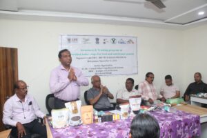 ପୃଷ୍ଟିଯୁକ୍ତ କନ୍ଦଫସଲ ଚାଷ ଉପରେ ତାଲିମ୍ କାର୍ଯକ୍ରମ ଅନୁଷ୍ଟିତ